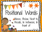 Positional Words for Preschool