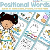 Positional Words (Placement Words) Boom Cards and Printabl