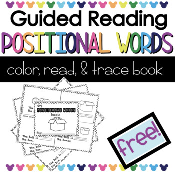 Preview of Positional Words Book (Location/Directional words)