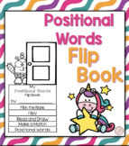 Positional Words Flip Book