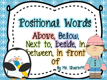 positional words for preschool by i sense a story tpt