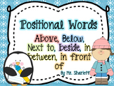 Positional Words For Preschool