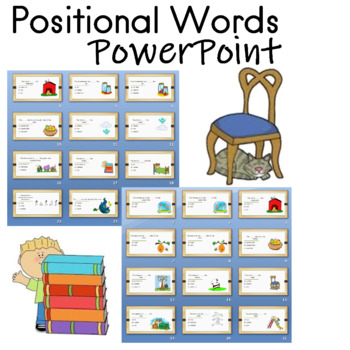 Preview of Positional Words PowerPoint