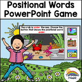 Positional Words PowerPoint Game | Prepositions PowerPoint Game
