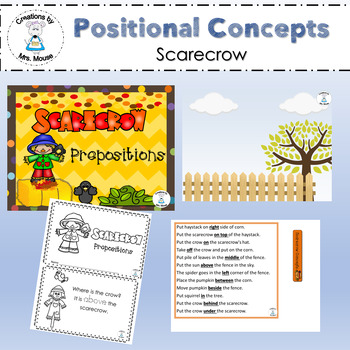 Preview of Positional Words - Scarecrow Concepts