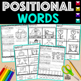 Positional Words Worksheets Kindergarten Math Activities