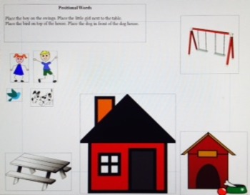Preview of Positional words assessment