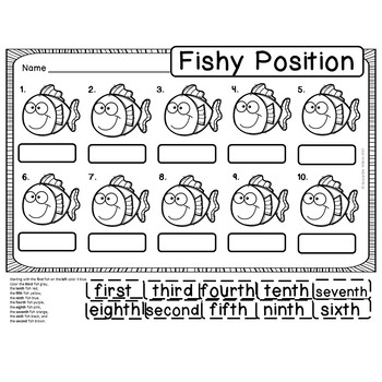 Position & Positional Words by KinderjackJackie | TpT