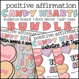 Positive Affirmation Candy Hearts Bulletin Board | Gift Ta
