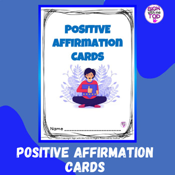 Preview of Positive Affirmation Activity Cards