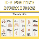 Positive Affirmation Cards-Pre-K through 2