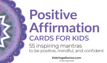 Preview of Positive Affirmation Cards for Kids