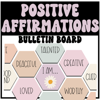 Positive Affirmation Classroom Display - Bulletin Board Posters | TPT