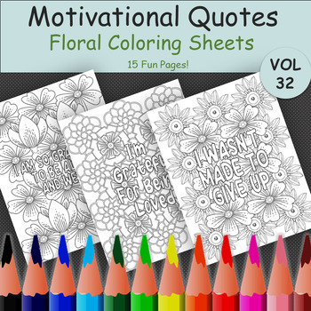 Think Possitive & Possitive Affirmation Coloring Book For Kids From Age 2 –  8 and adults, Simple