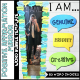 Positive Affirmation Growth Mindset Mirror Template - Word