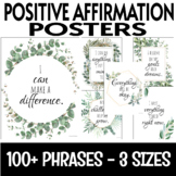 Positive Affirmation - Growth Mindset - Self Talk Posters 
