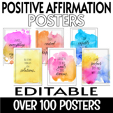 Positive Affirmation - Growth Mindset - Self Talk Posters 