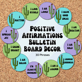 Positive Affirmation Mirror + Bulletin Board Decor | Weste