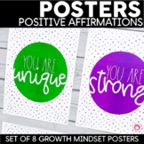 Positive Affirmation Self- Talk Posters | Growth Mindset B