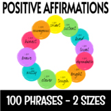 Positive Affirmation - Station, Mirror, or  Circles - BRIGHT