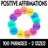 Positive Affirmation - Station, Mirror, or Circles - Rainbow