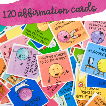 Positive Affirmation and Compliment Cards - Dot Edition | TpT