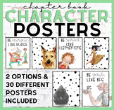 CHAPTER BOOK Positive Affirmations Character Posters - Bul