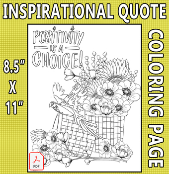 Positive Affirmations Coloring Pages | Positive Affirmations for