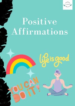 Preview of Positive Affirmations - English for Beginners/Elementary