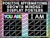 Positive Affirmations Growth Mindset Mirror Bulletin Board