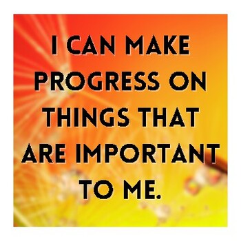 Preview of Positive Affirmations Printable Self Care Cards