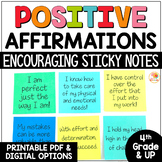 Positive Affirmations for Kids Sticky Notes: Daily Encoura