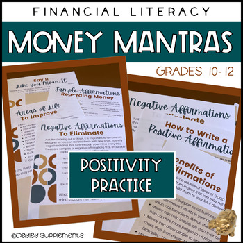 Preview of Positive Affirmations and Money Mantras