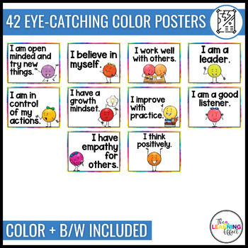 Positive Affirmations for Kids | Growth Mindset and Self-Talk Posters # ...