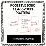Positive BOHO Classroom Posters