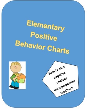 Preview of Positive Behavior Charts for Elementary