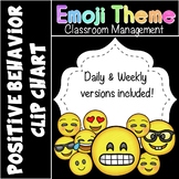 Positive Behavior Clip Chart (Emoji Theme)