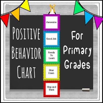 Behavior Clip Chart by The Blooming Mind | TPT