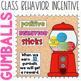 Bubblegum Positive Behavior Management Class Incentive Tra