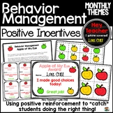 Positive Behavior Management Incentives "Caught You Being Good"