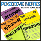 Positive Behavior Notes Home from School
