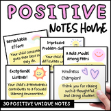 Positive Behavior Notes Home to Parents | Teacher Mail