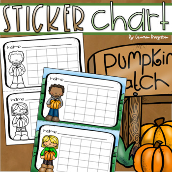 Pumpkin Sticker Chart