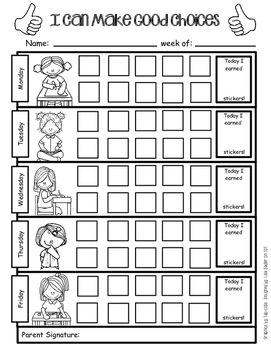 How To Make A Chart For Good Behavior