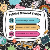 Positive Behavior System - Cash, Passes, Awards!