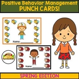 Positive Behaviour Management PUNCH CARDS! (spring edition