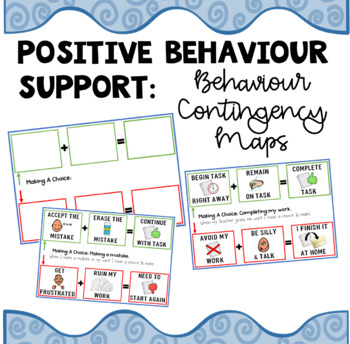 Preview of Positive Behaviour Support: Behaviour Contingency Maps *Growing Bundle
