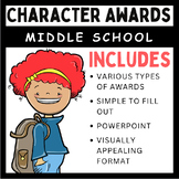 Character Matters: Award Certificates