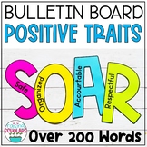 Positive Character Traits Posters Letters - Over 200 Words