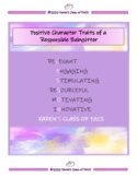 Positive Character traits of a Responsible Babysitter